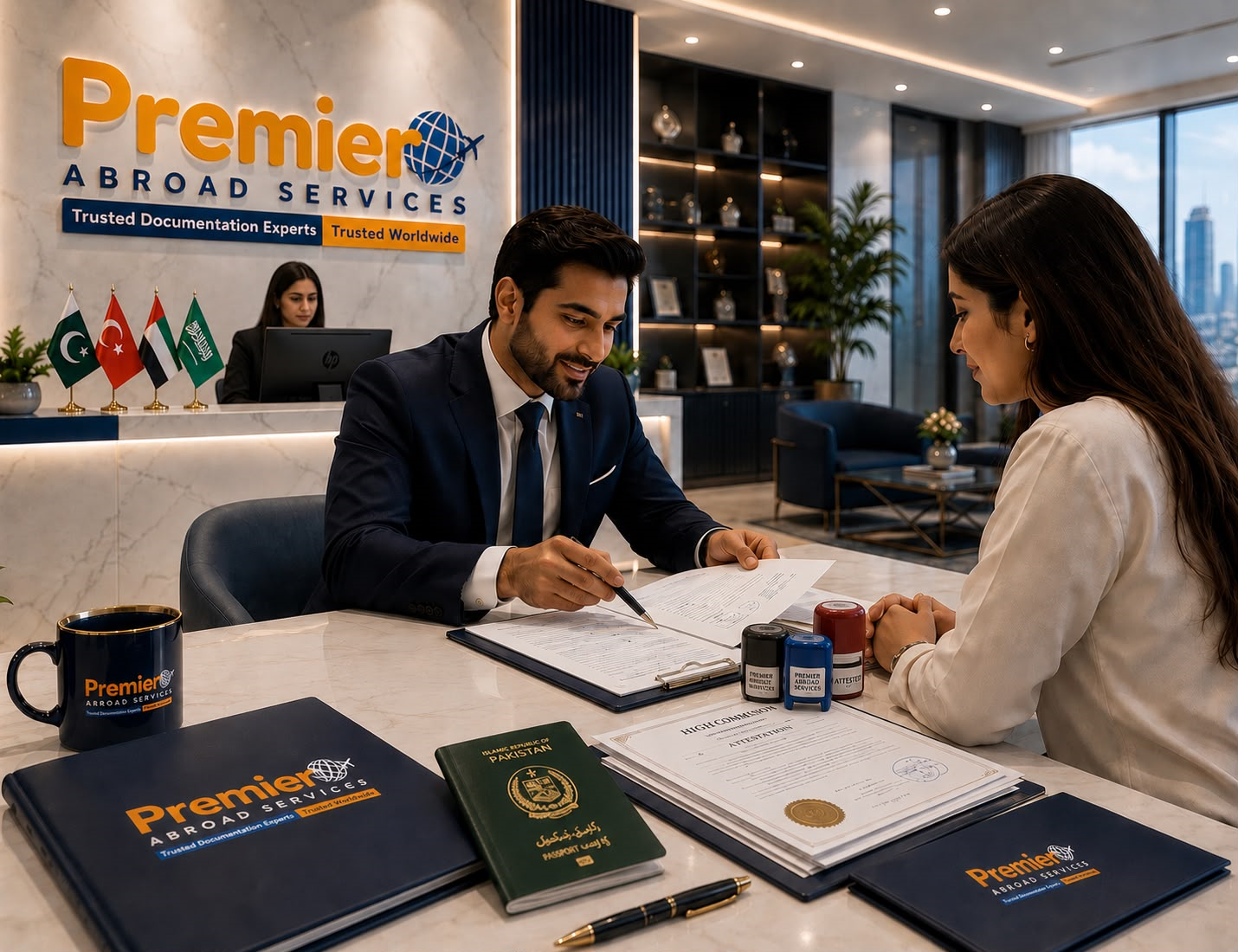 Premier Abroad Services documentation office